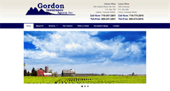 Desktop Screenshot of gordonins.com