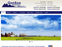 Tablet Screenshot of gordonins.com